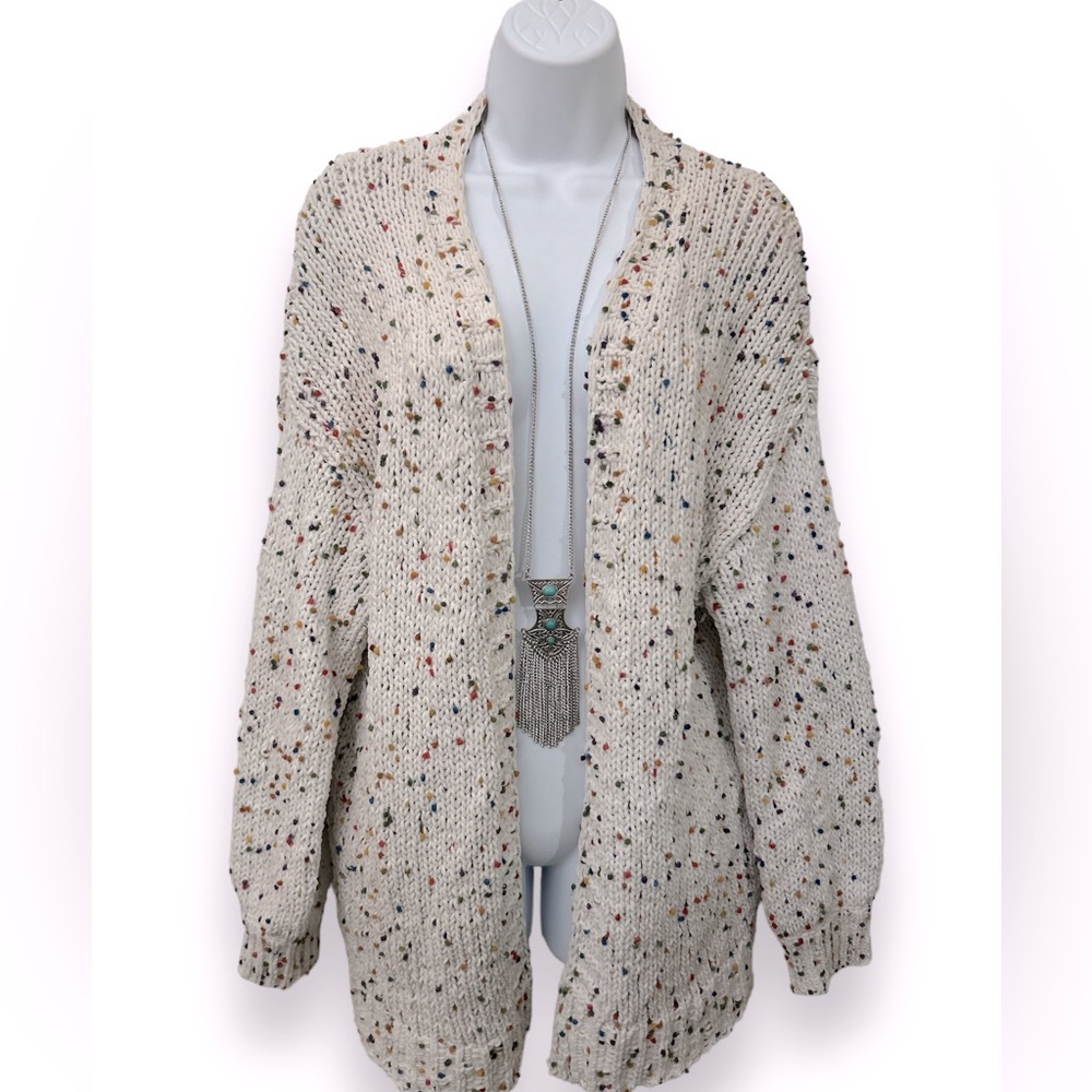 Jardin by Macris chunky knit cardigan sweater
